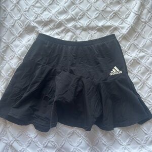 Black Adidas Tennis Skirt
